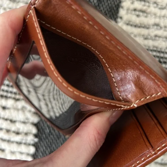 Coach Tan Leather Wallet NWOT - Picture 8 of 8